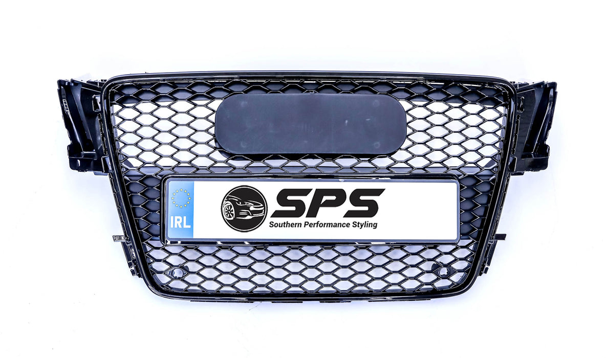 Audi A5 2007 to 2012 B8 Honeycomb Grill With Badges