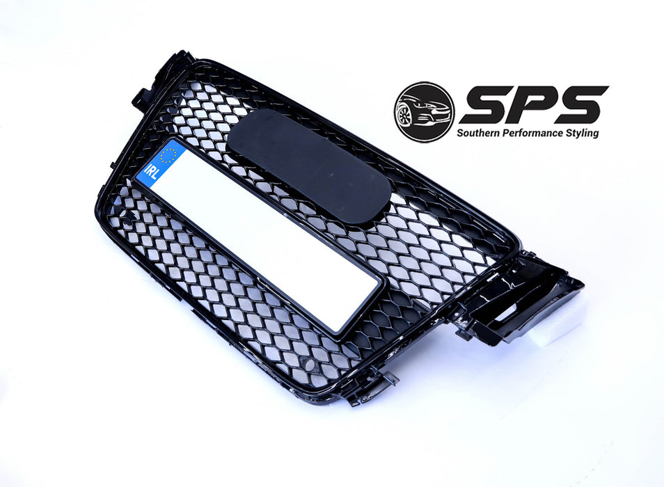 Audi A5 2007 to 2012 B8 Honeycomb Grill With Badges