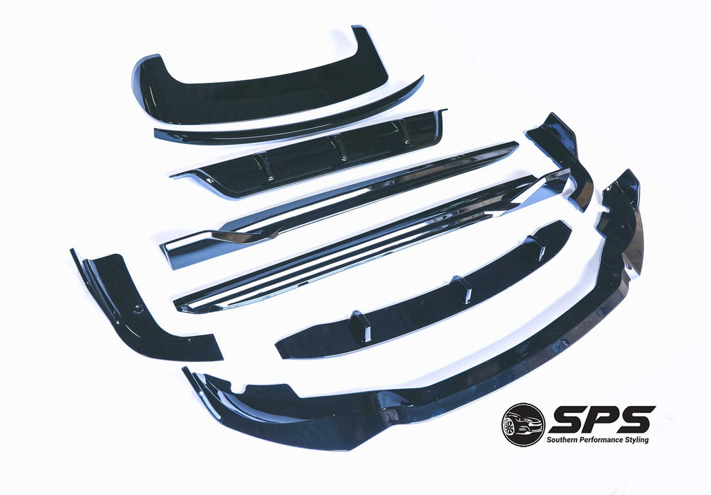 Bmw G05 X5 Front Lip Black Knight Fits M Sport Models