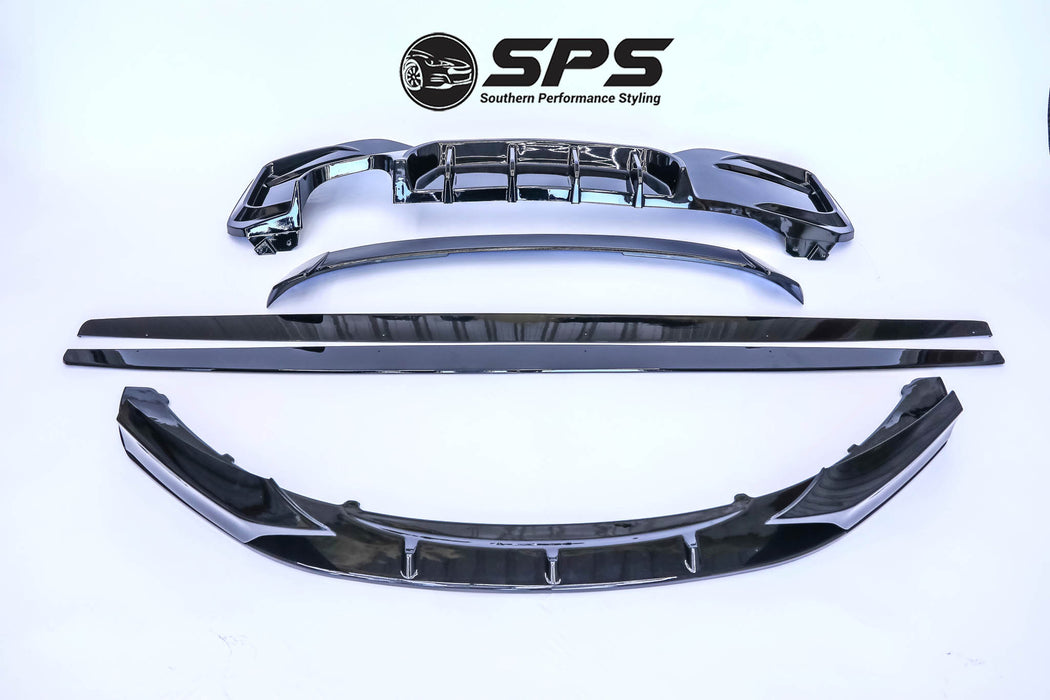 F20F21 1 Series LCI 2015 to 2019 M Performance Style Kit Gloss Black M Sport Only