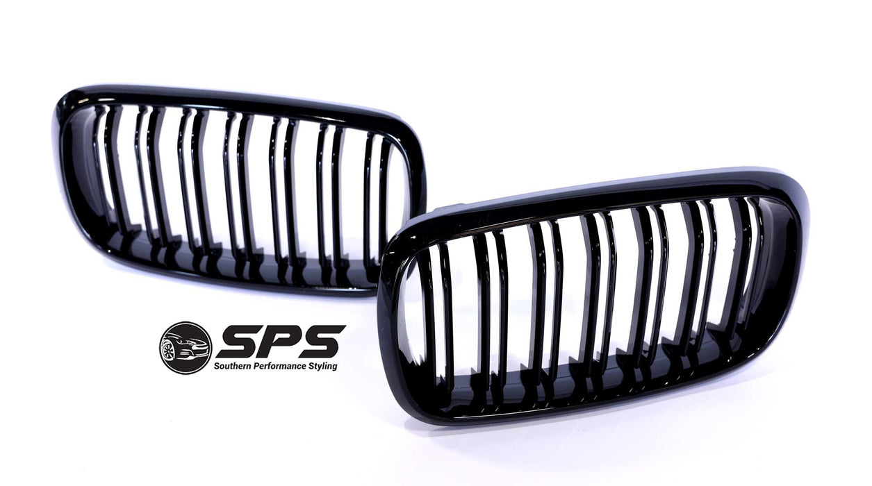 Bmw F15 X5 Double Slat Grilles Gloss Black