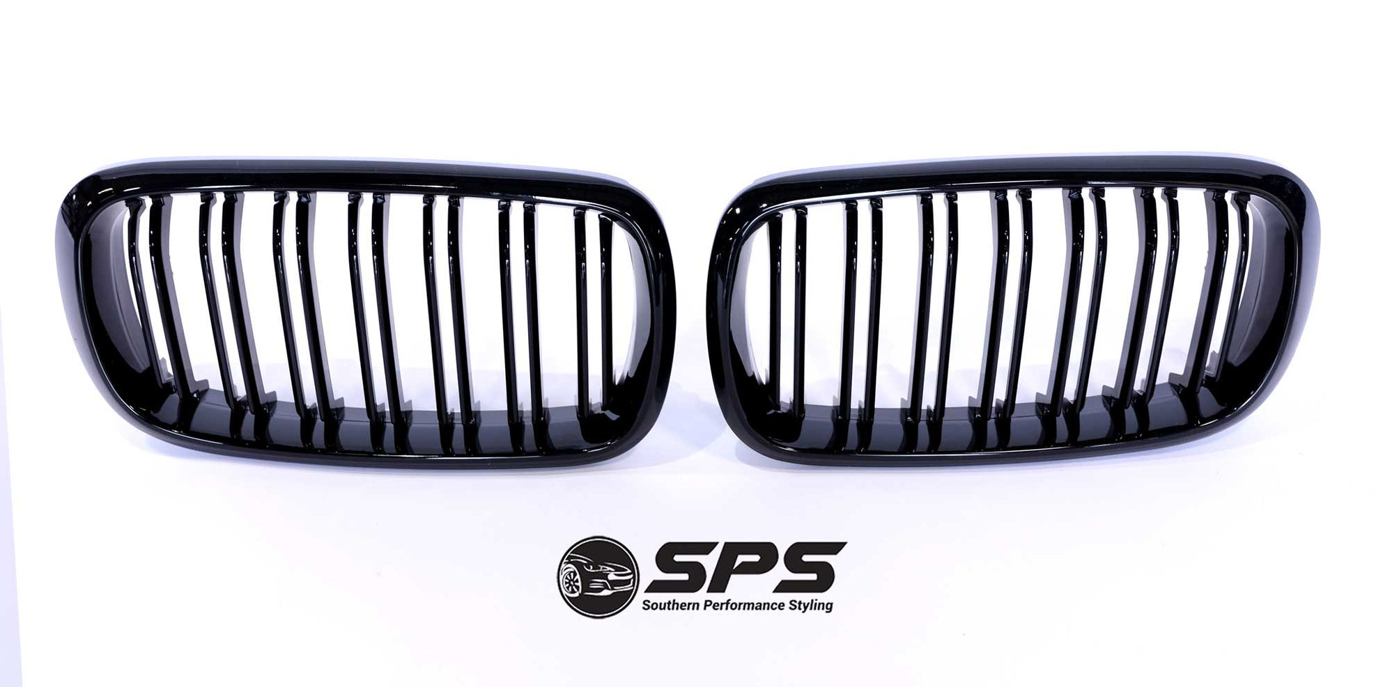 Bmw F15 X5 Double Slat Grilles Gloss Black — Southern Performance ...