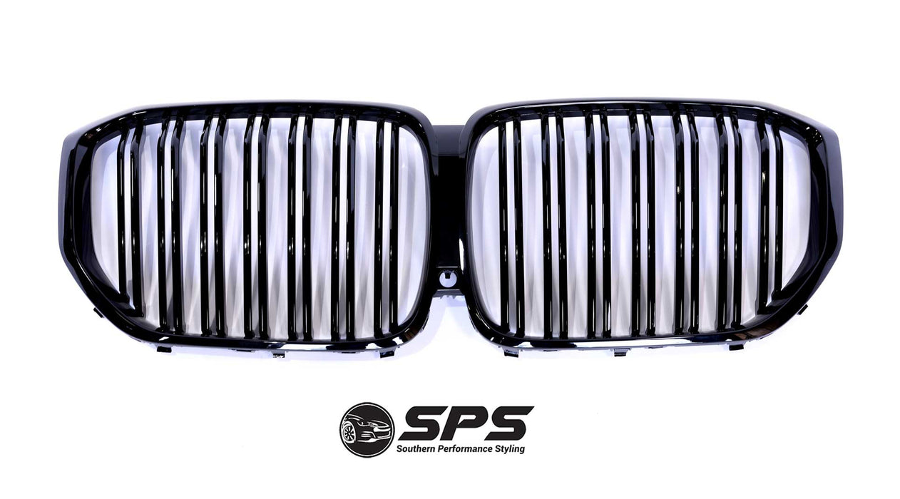 Bmw G05 X5 Double Slat Grills Gloss Black