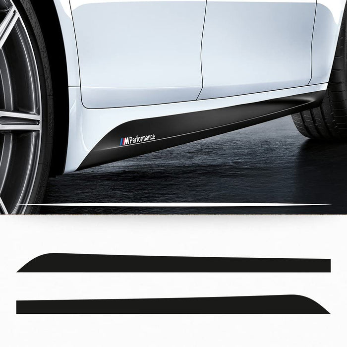 Bmw G30 M Performance Stickers , Side Skirt Stickers , M Performance