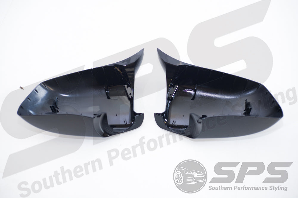 Bmw F10 5 Series M5 Style Mirror Covers Gloss Black New 2010 to 2014 Pre LCI