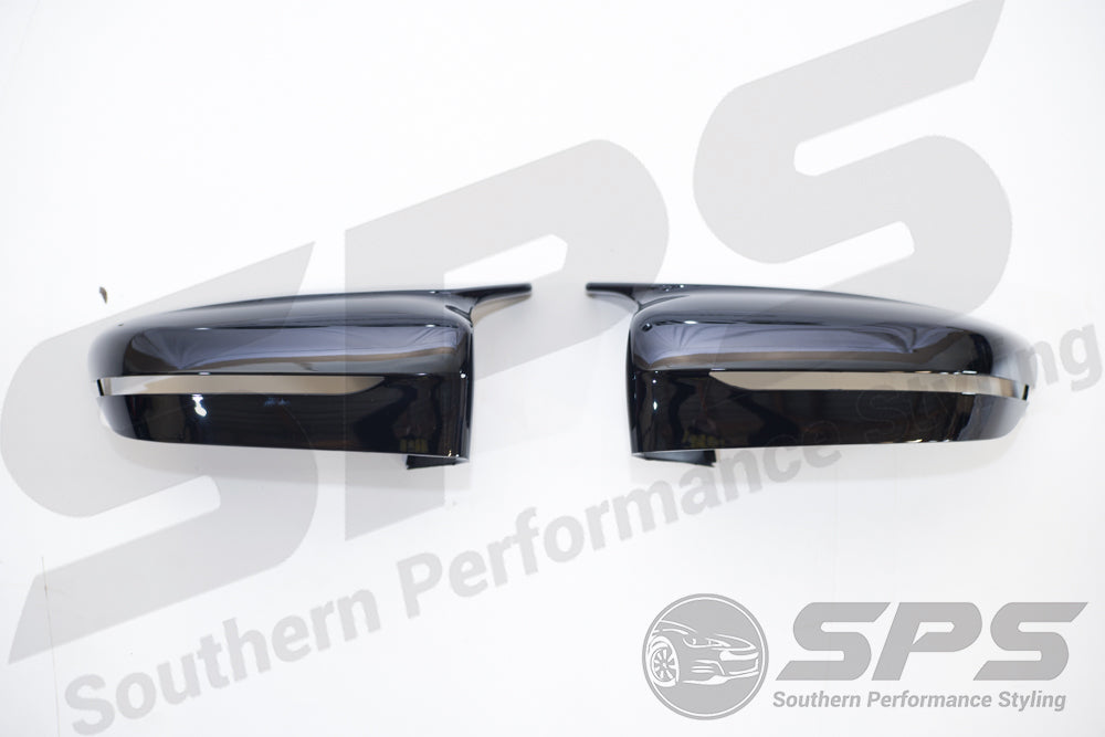 BMW G30/G31 Mirror Covers M5 Style Gloss Black New