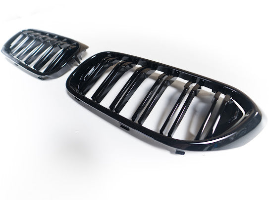 Bmw G30/G31 M Performance Grills Double Slat Gloss Black