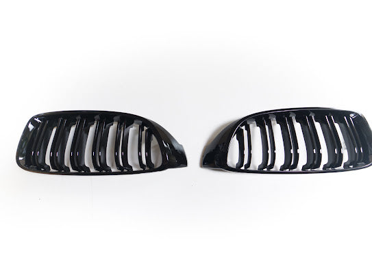 Bmw F32/F36 Gloss Black Double Slat Grills