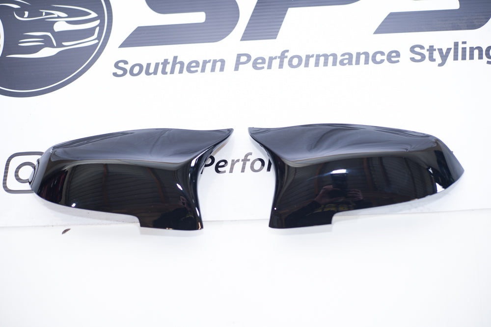 Bmw F10 LCI Mirror Covers Gloss Black 2014 Up M5 Style